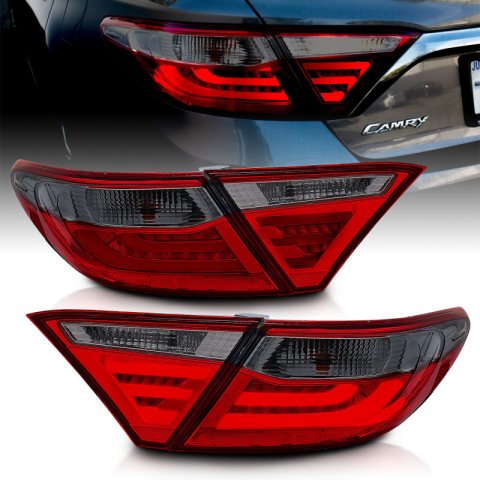ANZO 2015-2016 Toyota Camry LED Taillights Smoke thumbnail 2