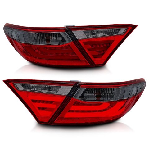 ANZO 2015-2016 Toyota Camry LED Taillights Smoke thumbnail 3