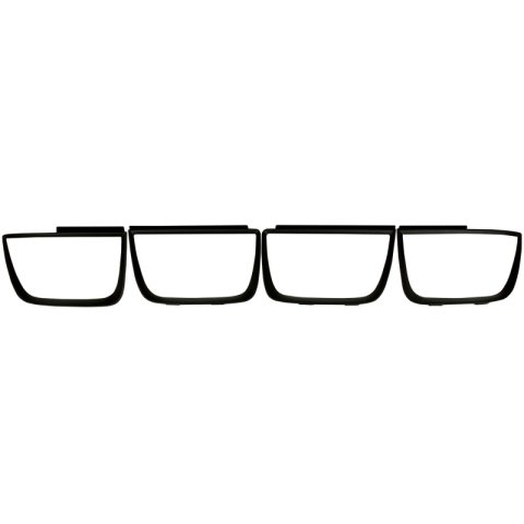 ANZO Taillight Bezels 2010-2013 Chevrolet Camaro Taillight Bezels - 4pc Flat Black thumbnail 7
