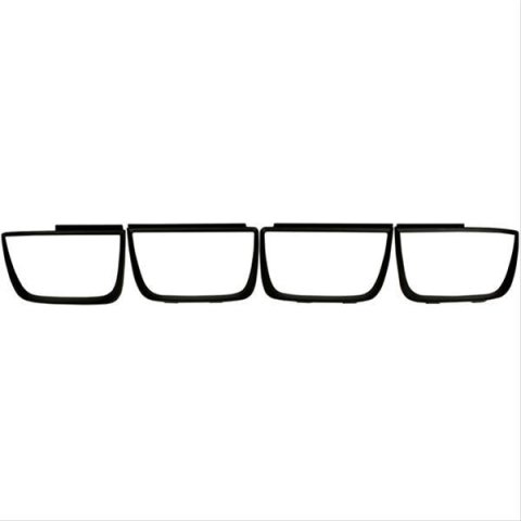 ANZO 2010-2013 Chevrolet Camaro Taillight Bezels - 4pc Gloss Black thumbnail 2