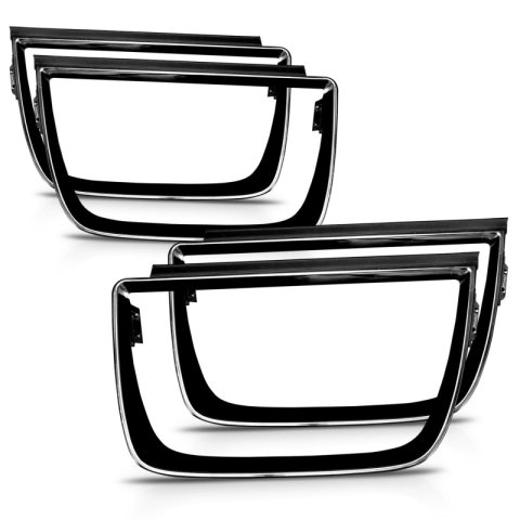 ANZO 2010-2013 Chevrolet Camaro Taillight Bezels - 4pc Gloss Black thumbnail 8