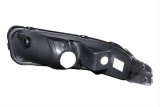 ANZO 2005-2009 Ford Mustang Euro Parking Lights Black w/ Amber Reflector thumbnail 2