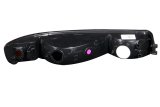 ANZO 1999-2006 GMC Sierra 1500 Euro Parking Lights Black w/ Amber Reflector thumbnail 8