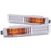 ANZO 1990-1991 Honda Accord Euro Parking Lights Chrome w/ Amber Reflector thumbnail 5