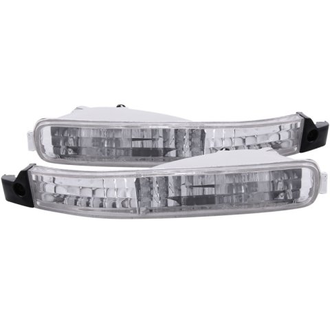 ANZO 1992-1993 Honda Accord Euro Parking Lights Chrome thumbnail 4