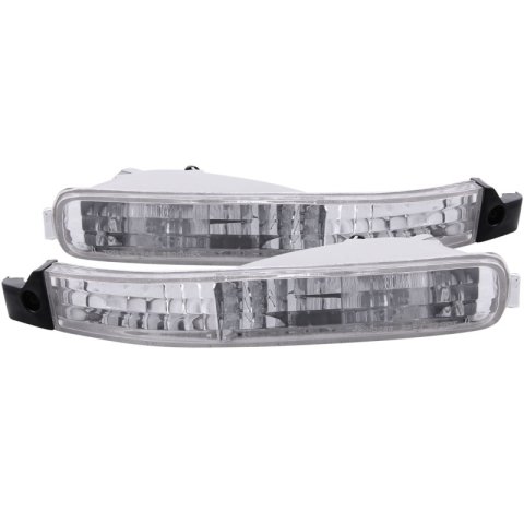 ANZO 1992-1993 Honda Accord Euro Parking Lights Chrome thumbnail 5