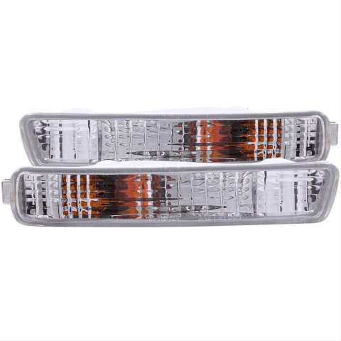 ANZO 1994-1995 Honda Accord Euro Parking Lights Chrome thumbnail 1