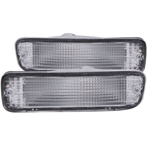 ANZO 1995-1997 Toyota Tacoma Euro Parking Lights Chrome thumbnail 2
