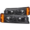 ANZO 2003-2006 Chevrolet Silverado 1500 Euro Parking Lights Black thumbnail 8