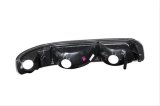 ANZO 1999-2002 Chevrolet Silverado 1500 Euro Parking Lights Chrome w/ Amber Reflector thumbnail 2
