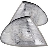 ANZO Corner Lights 1999-2001 BMW 3 Series E46 Euro Corner Lights Chrome thumbnail 3