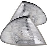 ANZO Corner Lights 1999-2001 BMW 3 Series E46 Euro Corner Lights Chrome thumbnail 5