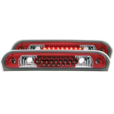 ANZO 2002-2008 Dodge Ram LED 3rd Brake Light Red/Clear thumbnail 3