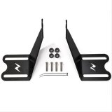 ANZO 2007-2015 Jeep Wrangler 20in - 24in inch LED Bar Hood Mounting Brackets thumbnail 1
