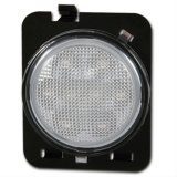 ANZO 2007-2015 Jeep Wrangler LED Side Fender Lights Clear thumbnail 1