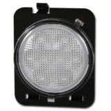 ANZO 2007-2015 Jeep Wrangler LED Side Fender Lights Clear thumbnail 3