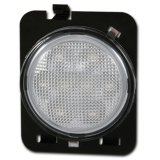 ANZO 2007-2015 Jeep Wrangler LED Side Fender Lights Clear thumbnail 4