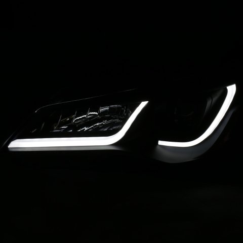 ANZO Projector Headlights With Plank Style Design Black w/Amber 15-16 Toyota Camry (4DR) thumbnail 3