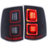 ANZO LED Black 13-17 Dodge Ram 1500/2500/3500 LED Taillights Black thumbnail 1