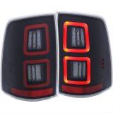 ANZO LED Black 13-17 Dodge Ram 1500/2500/3500 LED Taillights Black thumbnail 3