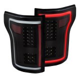 ANZO 2015-2017 Ford F-150 LED Taillights Black thumbnail 6