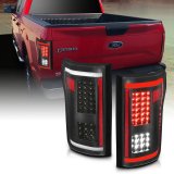 ANZO 2015-2017 Ford F-150 LED Taillights Black thumbnail 8