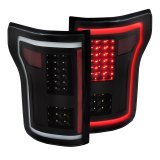 ANZO 2015-2017 Ford F-150 LED Taillights Black thumbnail 9