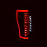 ANZO 2017+ Ford F-250 LED Taillights - Black/Clear thumbnail 5