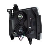 ANZO 2007-2013 Chevrolet Silverado Crystal Headlights Black thumbnail 7