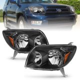 ANZO 2003-2005 Toyota 4Runner Crystal Headlights Black thumbnail 9