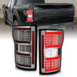 ANZO 18-19 Ford F-150 LED Taillights Chrome thumbnail 3