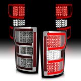 ANZO 18-19 Ford F-150 LED Taillights Chrome thumbnail 4
