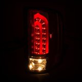 ANZO 2007-2013 Chevrolet Silverado 1500 LED Taillights Chrome thumbnail 6