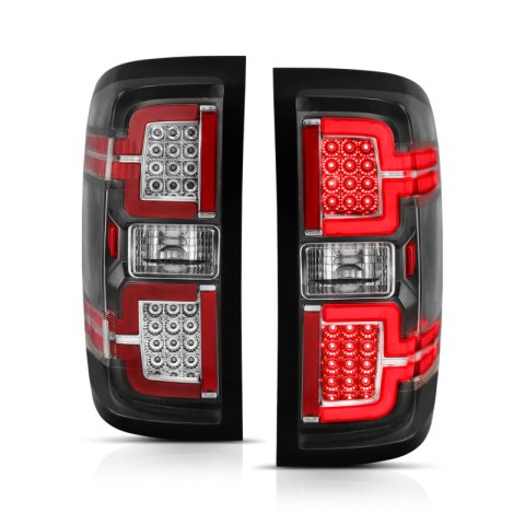 ANZO 2014-2018 Chevy Silverado 1500 LED Taillights Black thumbnail 9