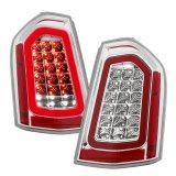 ANZO 11-14 Chrysler 300 LED Taillights Chrome w/ Sequential thumbnail 3