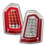 ANZO 11-14 Chrysler 300 LED Taillights Chrome w/ Sequential thumbnail 9