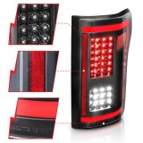 ANZO 15-17 Ford F-150 LED Taillights Black w/ Sequential thumbnail 1