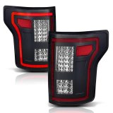 ANZO 15-17 Ford F-150 LED Taillights Black w/ Sequential thumbnail 4