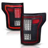 ANZO 15-17 Ford F-150 LED Taillights Black w/ Sequential thumbnail 5