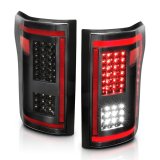 ANZO 15-17 Ford F-150 LED Taillights Black w/ Sequential thumbnail 6