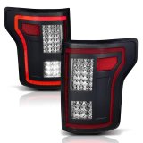 ANZO 15-17 Ford F-150 LED Taillights Black w/ Sequential thumbnail 7