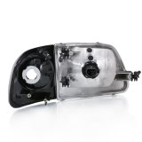ANZO 1997-2003 Ford F-150 Crystal Headlight G2 Clear With Parking Light thumbnail 6