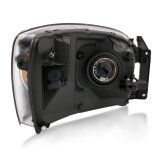 ANZO 2006-2009 Dodge Ram 1500 Crystal Headlight Black Amber thumbnail 6