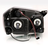 ANZO 2005-2007 Dodge Magnum Crystal Headlight Black Amber thumbnail 6