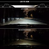 ANZO 2009-2018 Dodge Ram 1500 Led Projector Plank Style Switchback H.L Halo Chrome Amber (OE Style) thumbnail 9