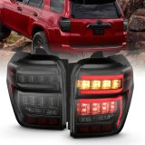 ANZO 2014-2020 Toyota 4Runner T.L Black Housing Smoke Lens Red Light Bar W/Sequential thumbnail 2