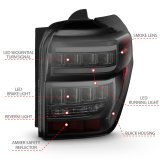 ANZO 2014-2020 Toyota 4Runner T.L Black Housing Smoke Lens Red Light Bar W/Sequential thumbnail 8