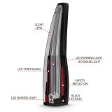 ANZO 2007-2014 Cadillac Escalade Led Taillights Red/Clear thumbnail 7