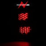ANZO 2000-2006 Chevrolet Tahoe Led Taillights Black/Clear thumbnail 7
