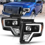 ANZO 2009-2014 Ford F-150 Projector Light Bar H.L Black Amber thumbnail 7